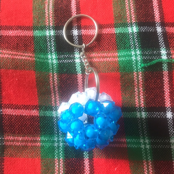 Bead key chain key ring - Picture 3 of 10